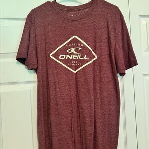 O’Neill Heathered Red Short Sleeve Tee